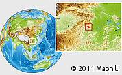 Physical Location Map of Dayong