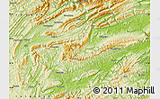 Physical Map of Dayong