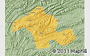 Savanna Style Map of Dayong