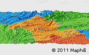 Political Panoramic Map of Dayong