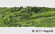 Satellite Panoramic Map of Dayong