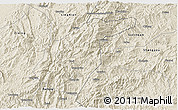 Shaded Relief 3D Map of Guidong