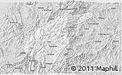 Silver Style 3D Map of Guidong