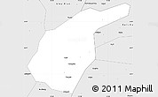 Silver Style Simple Map of Guidong