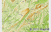 Physical Map of Guzhang