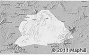 Gray 3D Map of Hengyang