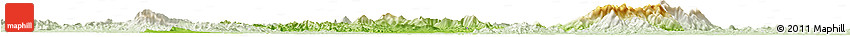 Physical Horizon Map of Hengyang, lighten Physical Horizon Map of Hengyang, lighten