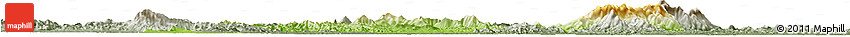 Physical Horizon Map of Hengyang, semi-desaturated Physical Horizon Map of Hengyang, semi-desaturated