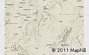 Shaded Relief Map of Hengyang
