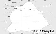 Silver Style Simple Map of Hengyang