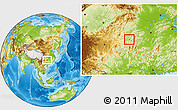 Physical Location Map of Hongjiang Shi