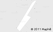 Silver Style Simple Map of Hongjiang Shi
