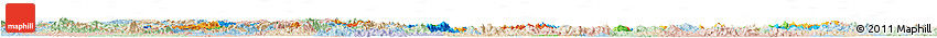 Political Horizon Map of Hunan, lighten Political Horizon Map of Hunan, lighten