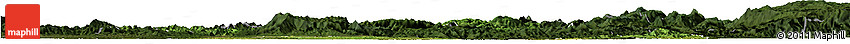 Satellite Horizon Map of Huaihua, darken