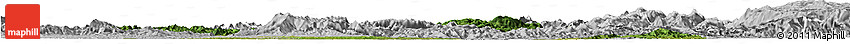 Satellite Horizon Map of Huaihua, lighten, desaturated