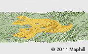 Savanna Style Panoramic Map of Huaihua