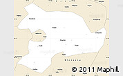 Classic Style Simple Map of Huaihua