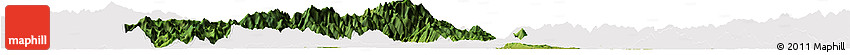 Satellite Horizon Map of Jiangyong, cropped outside
