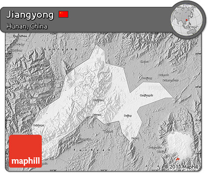Gray Map of Jiangyong