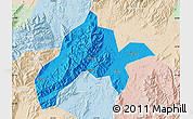 Political Map of Jiangyong, lighten