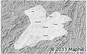 Gray 3D Map of Jing Xian