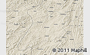 Shaded Relief Map of Jing Xian