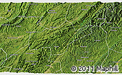 Satellite 3D Map of Jishou