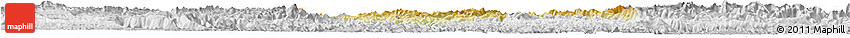 Physical Horizon Map of Jishou, lighten, desaturated Physical Horizon Map of Jishou, lighten, desaturated
