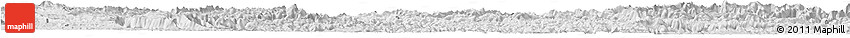 Silver Style Horizon Map of Jishou