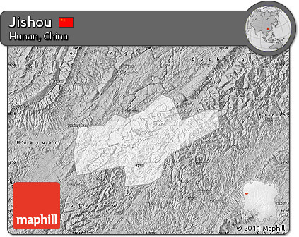 Gray Map of Jishou
