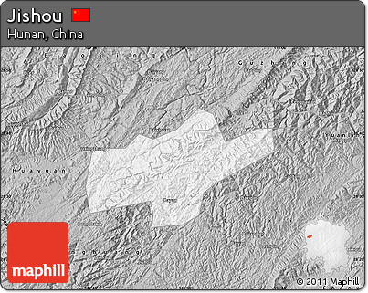 Gray Map of Jishou