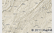 Shaded Relief Map of Jishou
