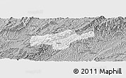 Gray Panoramic Map of Jishou
