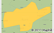 Savanna Style Simple Map of Jishou