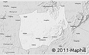 Silver Style 3D Map of Laiyang
