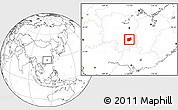 Blank Location Map of Laiyang