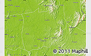 Physical Map of Laiyang