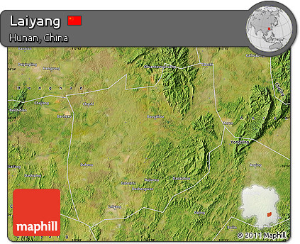 Satellite Map of Laiyang