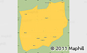 Savanna Style Simple Map of Laiyang