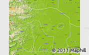 Physical Map of Li Xian
