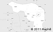 Silver Style Simple Map of Li Xian