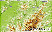 Physical 3D Map of Ling Xian
