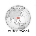 Outline Map of Ling Xian