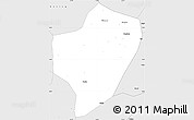 Silver Style Simple Map of Ling Xian