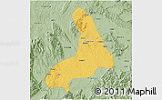 Savanna Style 3D Map of Lingling