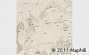Shaded Relief 3D Map of Lingling