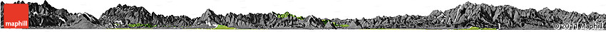 Satellite Horizon Map of Lingling, desaturated