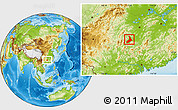 Physical Location Map of Lingling