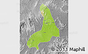 Physical Map of Lingling, desaturated