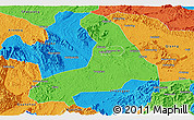 Political Panoramic Map of Lingling